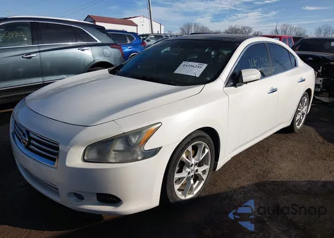 2012 Nissan Maxima 3.5 Sv z USA, uszkodzony, nr VIN 1N4AA5AP7CC818828